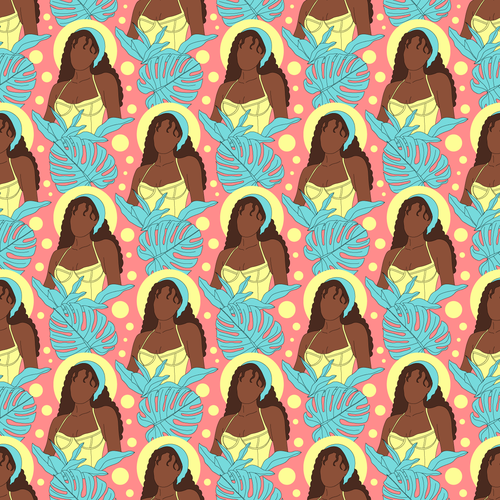 Apparel/Textile Designs - Women of Color Inspired Designs Design by Digital Man ✅