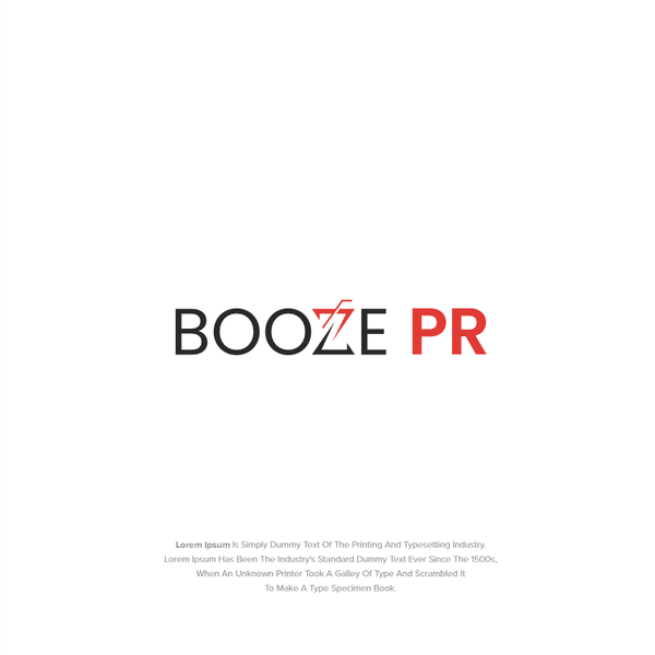 Design by S A R K O D I T ツ titled "Create a logo for a PR company specializing in alcohol"