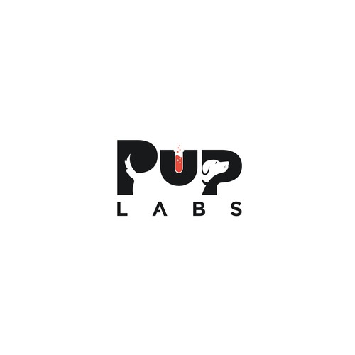 Pup Labs Logo Design Design by WebSky☁️