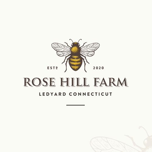 Historic New England Farm producing elegant honey ISO a legacy worthy logo Design by Zvucifantasticno