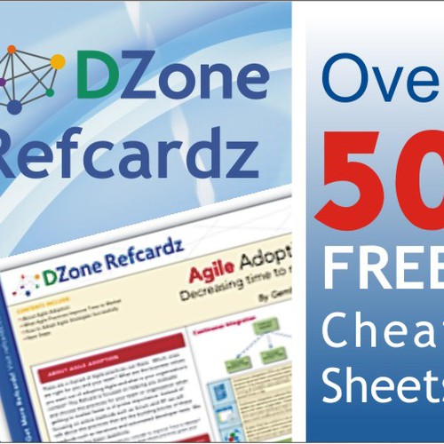 Banner Designs for Popular PDF Cheat Sheets Diseño de grio1000