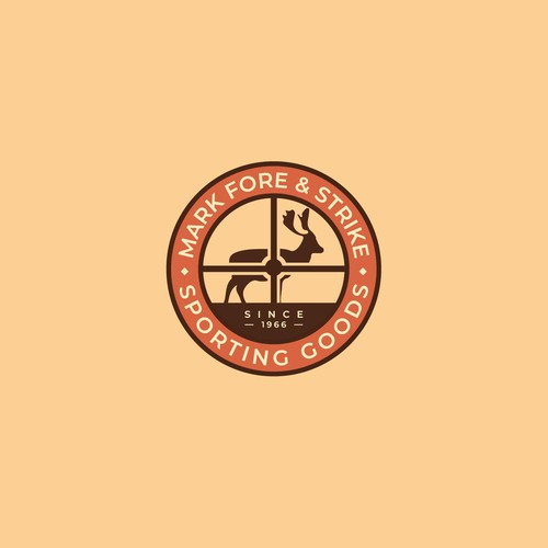 Looking for a simple yet powerful logo for our local hunting and fishing store. Design by Rekker