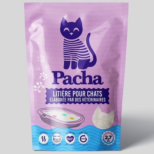 Cat Litter startup Minimalistic packaging - Contest Design von agooshe