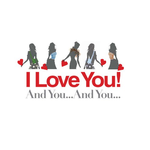 コンペ「"I Love You! And You... And You..." [LOGO - $355]」のデザイン by design presidentさん 