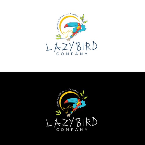 Design a simple but yet powerful logo for "Lazy Bird Company” Design by 123Graphics