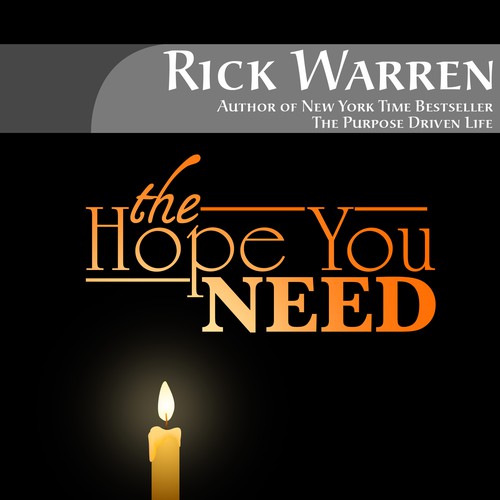 Design Design Rick Warren's New Book Cover por FASVlC studio