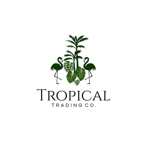 Diseño de a tropical plant company- design a modern/elegant and new age logo with an Antique touch for de nindadian