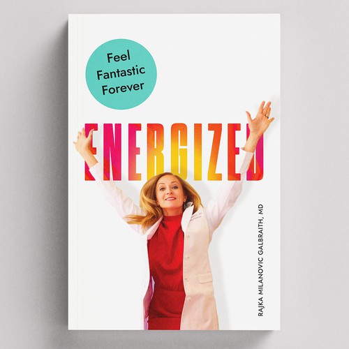Design a New York Times Bestseller E-book and book cover for my book: Energized Ontwerp door DINJA