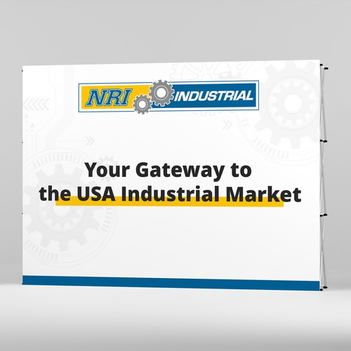 Design a banner for an automation exhibition Design von Manish Roul