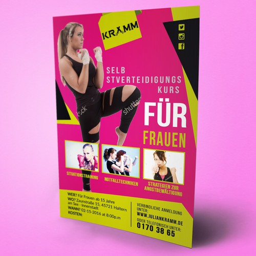 Postcard, flyer or print contest entry by DolphinArt