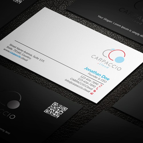 Give more muscle to research with graphic ID for CARPACCIO.cloud Design by DesignsTRIBE