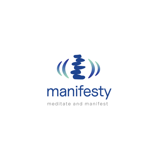 icon & logo for meditation & manifesting app Design by Nico Snaiderman