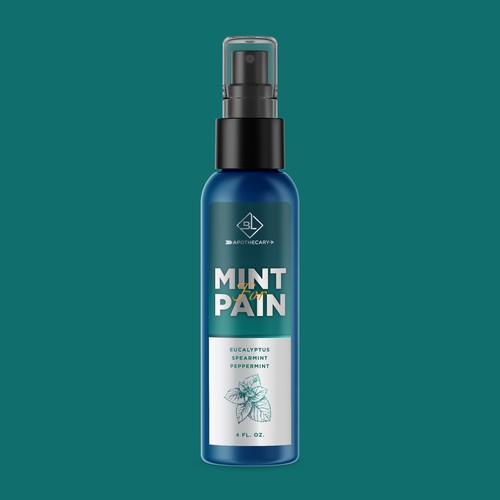 Pain Spray Label Design by Rifat_Jishan