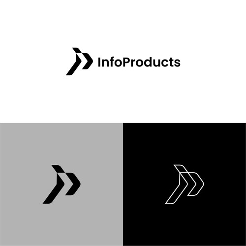 InfoProducts.com - Logo & Branding Design by abedy