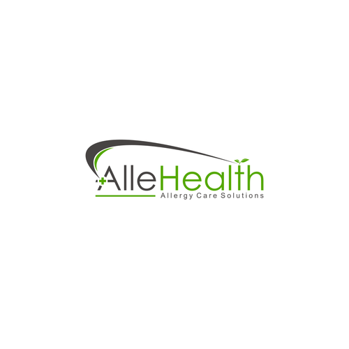 Create a logo for a new allergy company called AlleHealth Design by endang susiloningsih