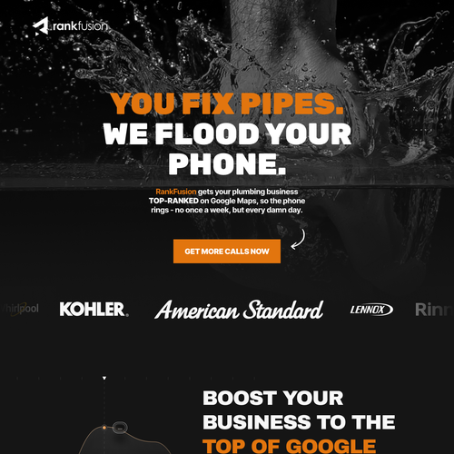 Landing page design contest entry by Lena.P.94