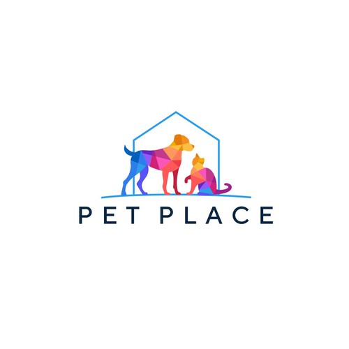 Pet Place Logo Design by tasa