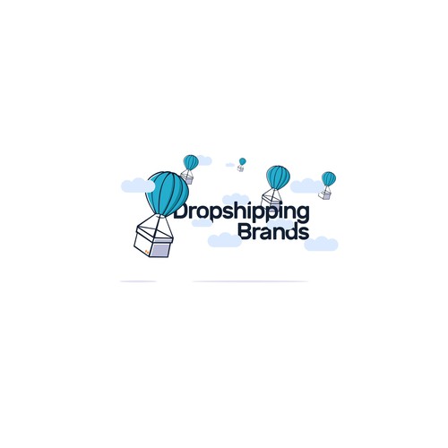 Dropshipping Brands Logo Contest Design réalisé par Byte&Pixel