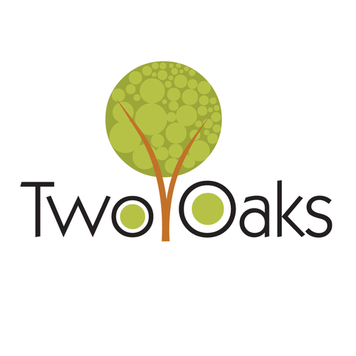 Construction, 3 business owners, use the work TWO oaks in our logo , very bold and intense  graphic Design by graphicvivid