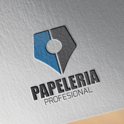 We want a logo for a company trading office supplies and stationery. Design by Nahid Designs ♥