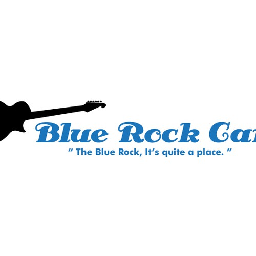 logo for Blue Rock Cafe Design by boogiemeister