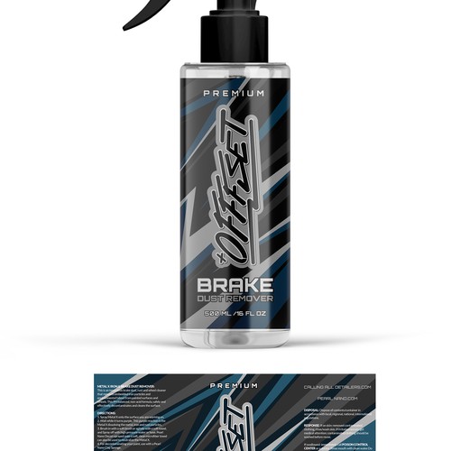 Awesome Label Design for a PREMIUM Car Wheel Cleaner Design by Cameleon77