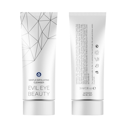 Evil Eye Beauty needs a fun & modern cosmetic tube designed. Design by bcra