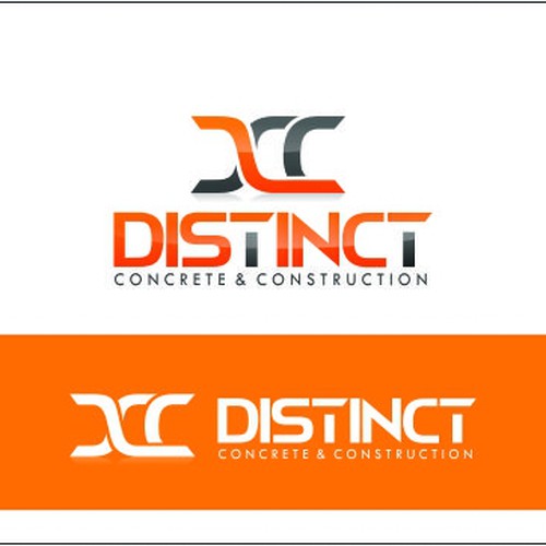 logo for Distinct Concrete & Construction | Logo design contest