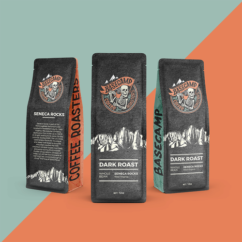 Design Basecamp Coffee Roasters por me.ca