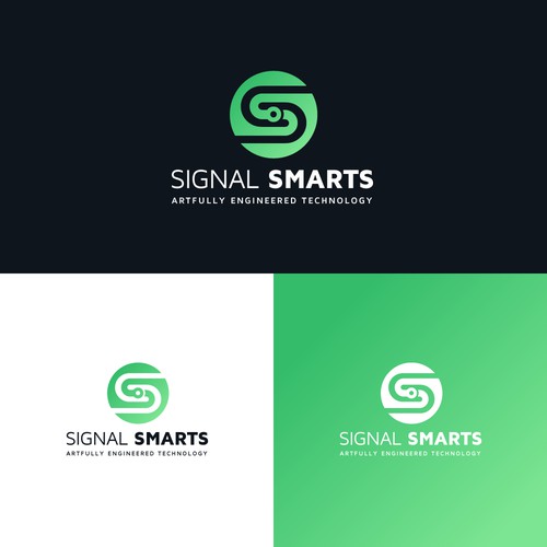 Design a Modern, Geometric Logo for Signal Smarts: We are Network and Wireless Technology Artists!! Design réalisé par cs_branding