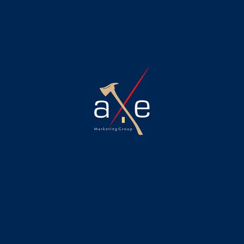 aXe Marketing Group needs a cool and creative logo Design by Passionately Curious