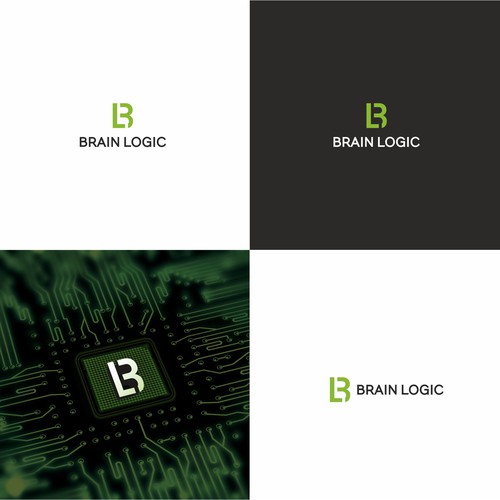Modern Logo for a Software Company Design by -thinker-