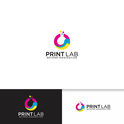 Request logo For Print Lab for business   visually inspiring graphic design and printing Diseño de Eri Setiyaningsih