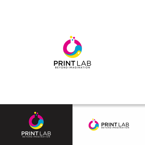Request logo For Print Lab for business   visually inspiring graphic design and printing Design by Eri Setiyaningsih