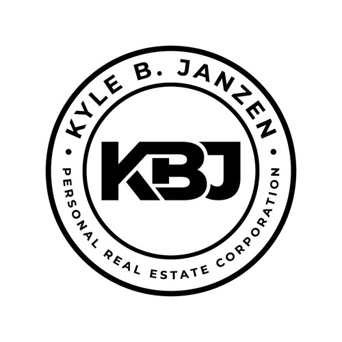 Bold 'KBJ' Logo for Real Estate Agent Design by Md. Faruk ✅