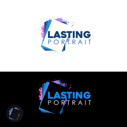 Custom Oil and Watercolor Portrait Logo and Word Art Design by ASBGRAPHICS