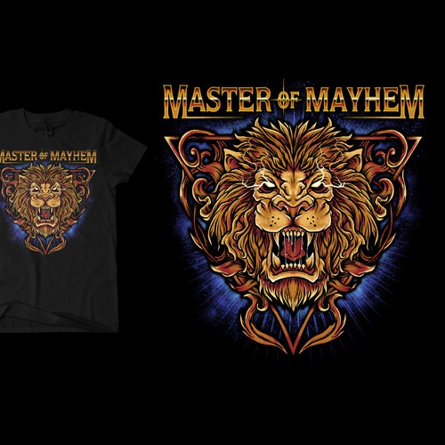 Master of mayhem - illustration needed for a t-shirt Design by Black Arts 888