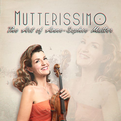 Illustrate the cover for Anne Sophie Mutter’s new album デザイン by Nqrve