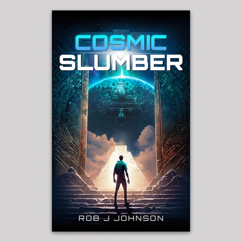 Cover design for Scifi book "Cosmic Slumber" Design réalisé par ydesignz