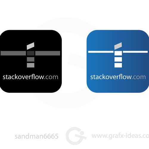 logo for stackoverflow.com Diseño de Bob Sagun