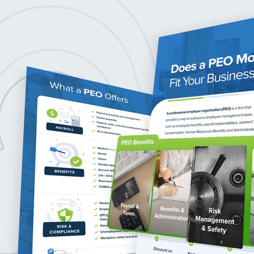 Designs | PEO Marketing Flyer Facelift | Postcard, flyer or print contest