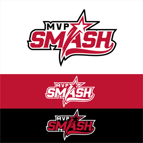 MVP Smash Softball Design by Veronica Barnard