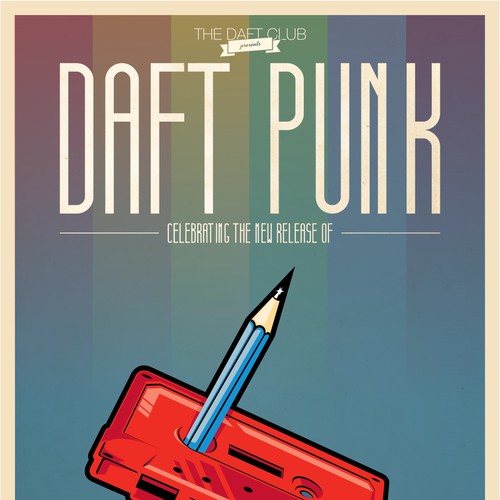 99designs community contest: create a Daft Punk concert poster-ontwerp door ankz