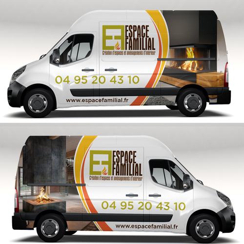 Car, truck or van wrap contest entry by Gandem brow