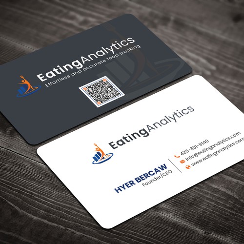 Smart looking business card Design by prosenjit_P