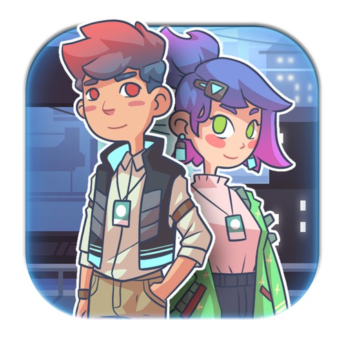 Design mobile game store Icon Design by Avicretv