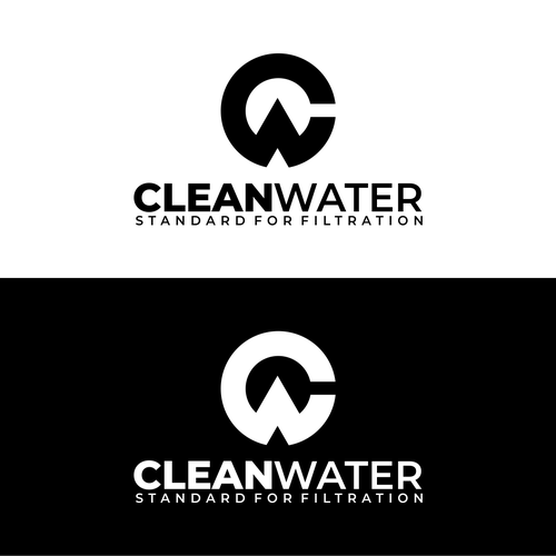 Simple Clean Logo for Water Filtration Company Design by putriyono