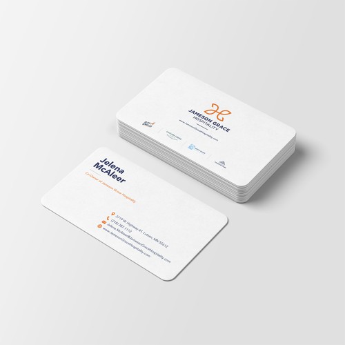 Create a modern and clean business card for a parent company with 4 subsidiaries Design by Henry Adrian