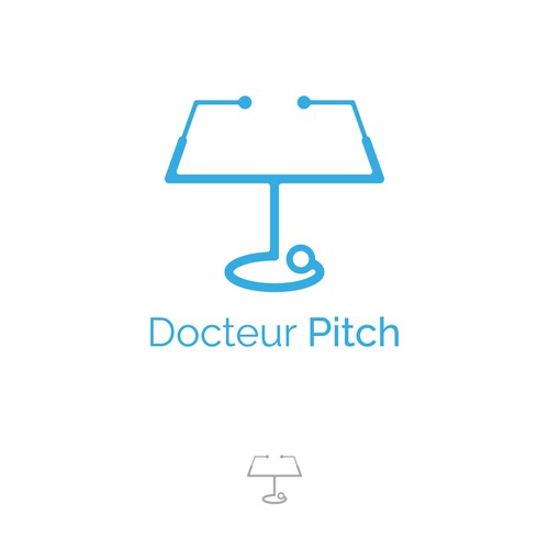Design a logo for a Communication Coach and Powerpoint Producer -
Docteur Pitch Design by ·John·