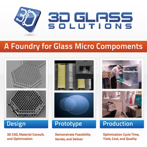 Design di 3D Glass Solutions Booth Graphic di Sachin Mendhekar